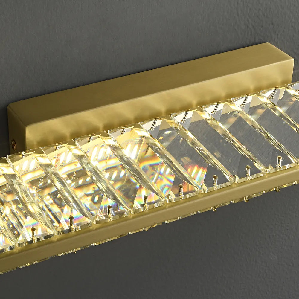 crystal wall sconces