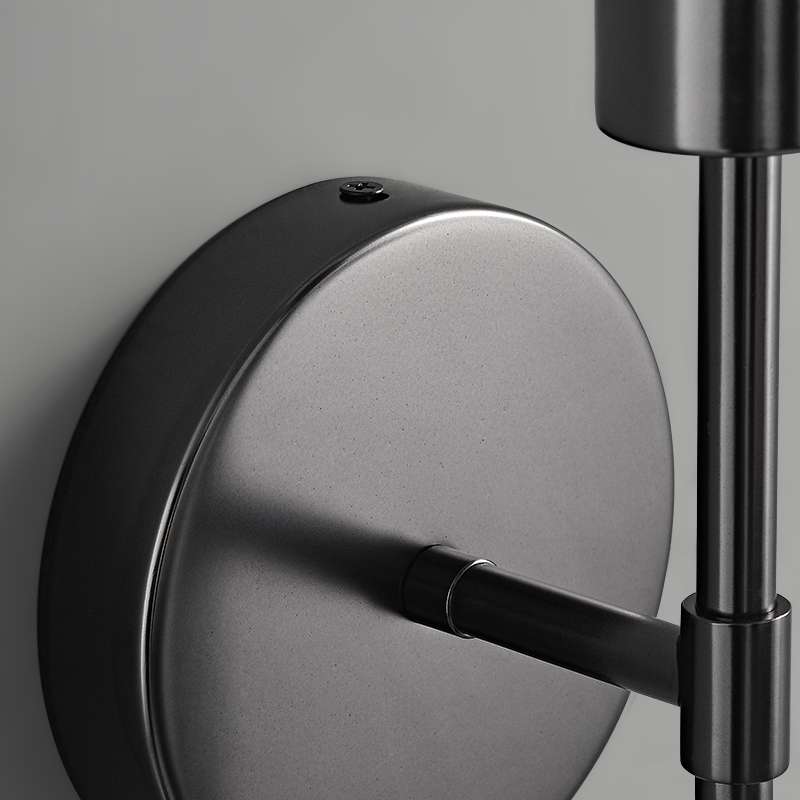 Black Wall Sconce – Hallway Light Fixtures & Modern Bathroom Lighting - View 5