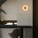Aromas Coss Matt White Wall Sconce, versatile design for illumination and decoration, customizable diffuser