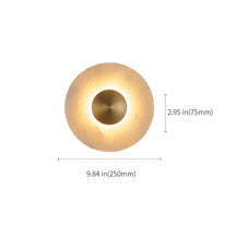 Aromas Coss Matt White Wall Sconce, versatile design for illumination and decoration, customizable diffuser