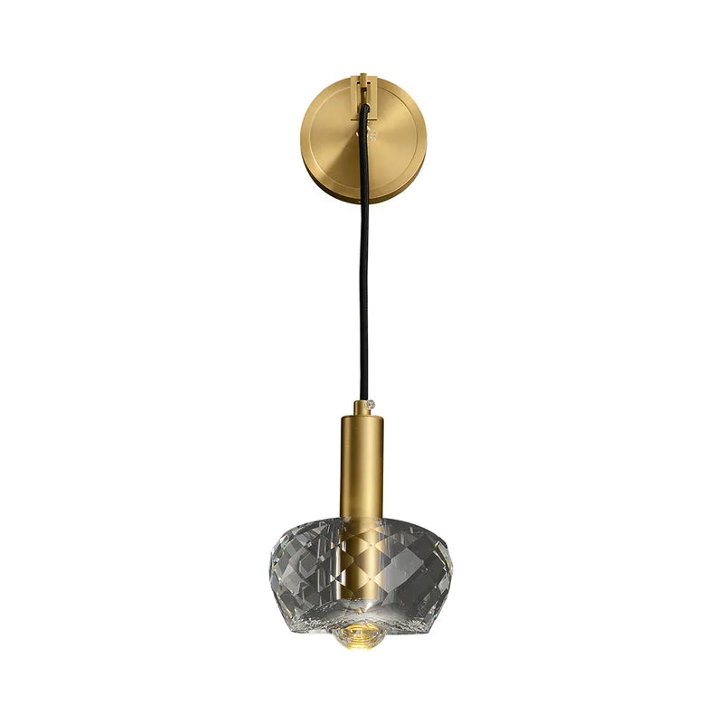 gold crystal lighting