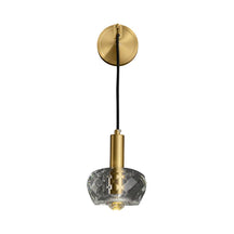 gold crystal lighting