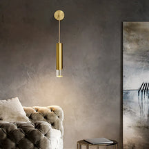 clear shade led sconces