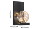 black flush mount lighting