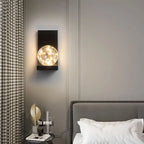 clear goble glass sconces