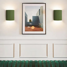 half-circle modern sconces