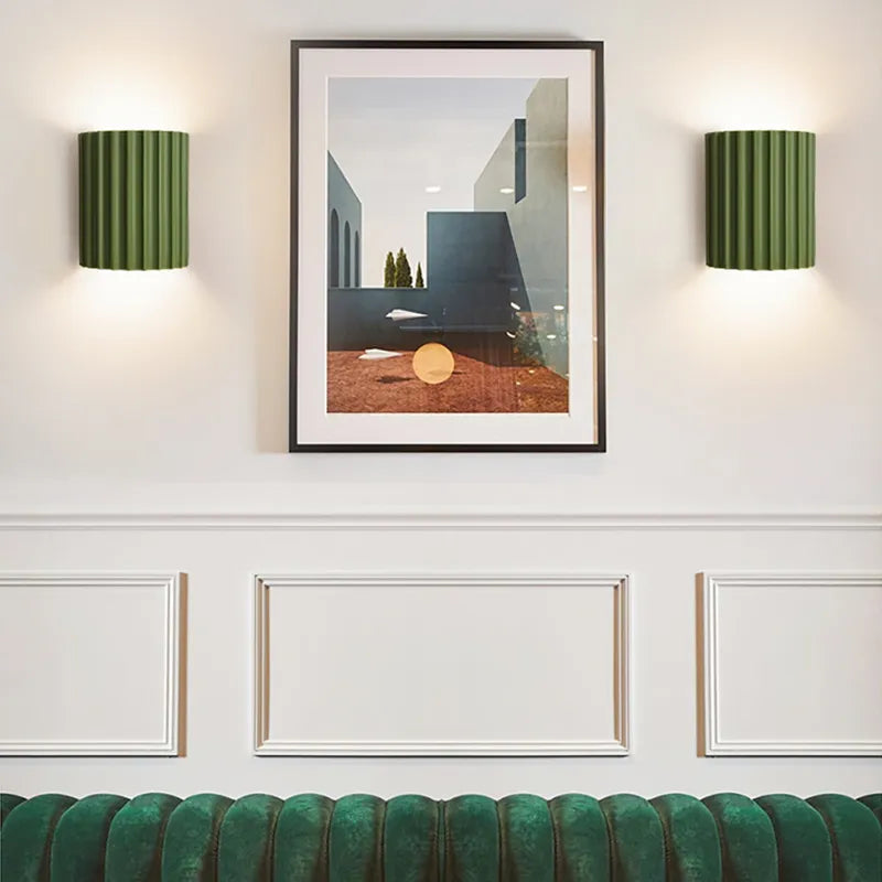 half-circle modern sconces