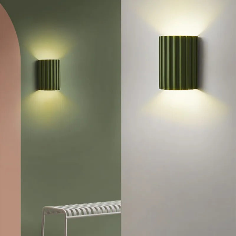 green resin lighting