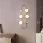 glass globe modern sconces
