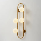modern glass globe sconces