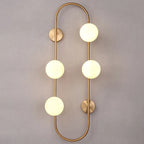 rod hanging wall sconces