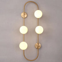 rod hanging wall sconces