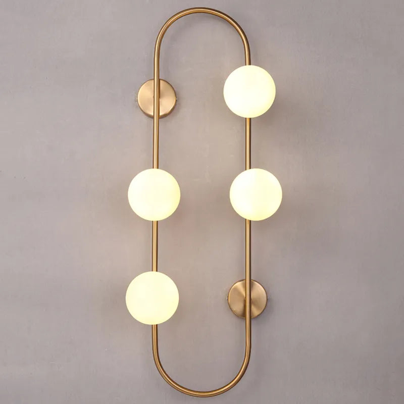 rod hanging wall sconces