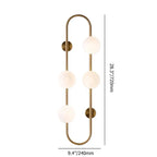 hanging rod wall sconces