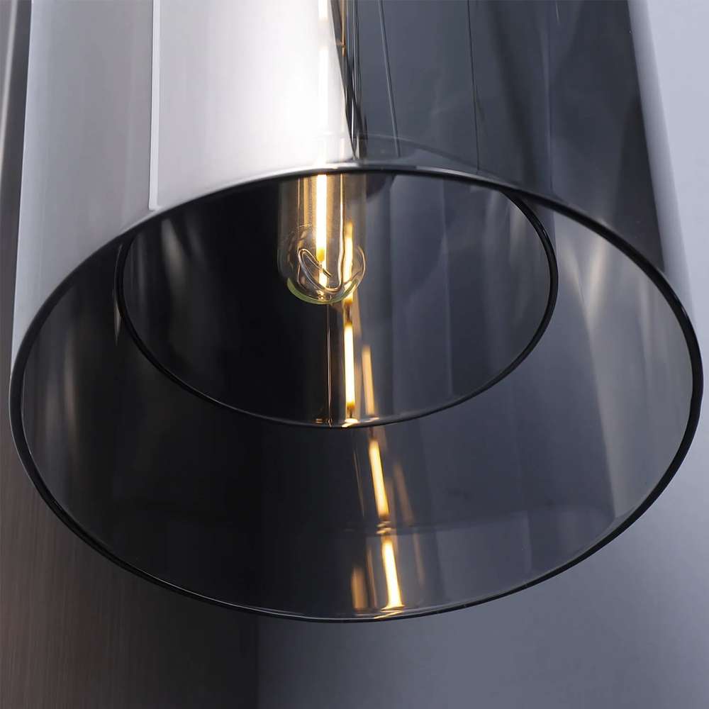 small cloche wall light
