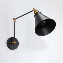 retro metal bell light