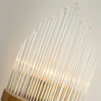 striated luxury wall lighting