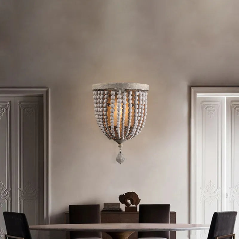 wood wall sconces