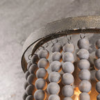 gray rustic wall lighting