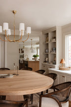 Webson Linen Drum Chandelier