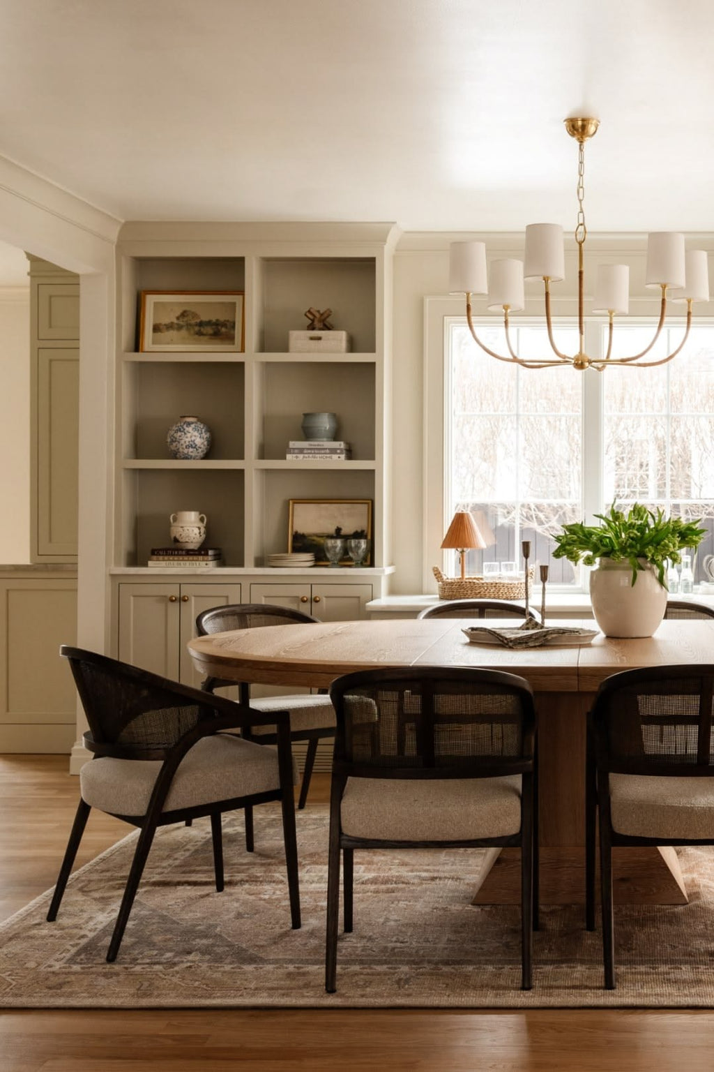 Webson Linen Drum Chandelier