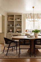 Webson Linen Drum Chandelier