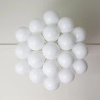 Modern Creative Chandelier – White Glass Bubble Cloud Light - View 4