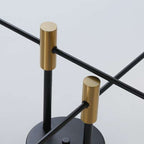 gold metal white glass ceiling lamp