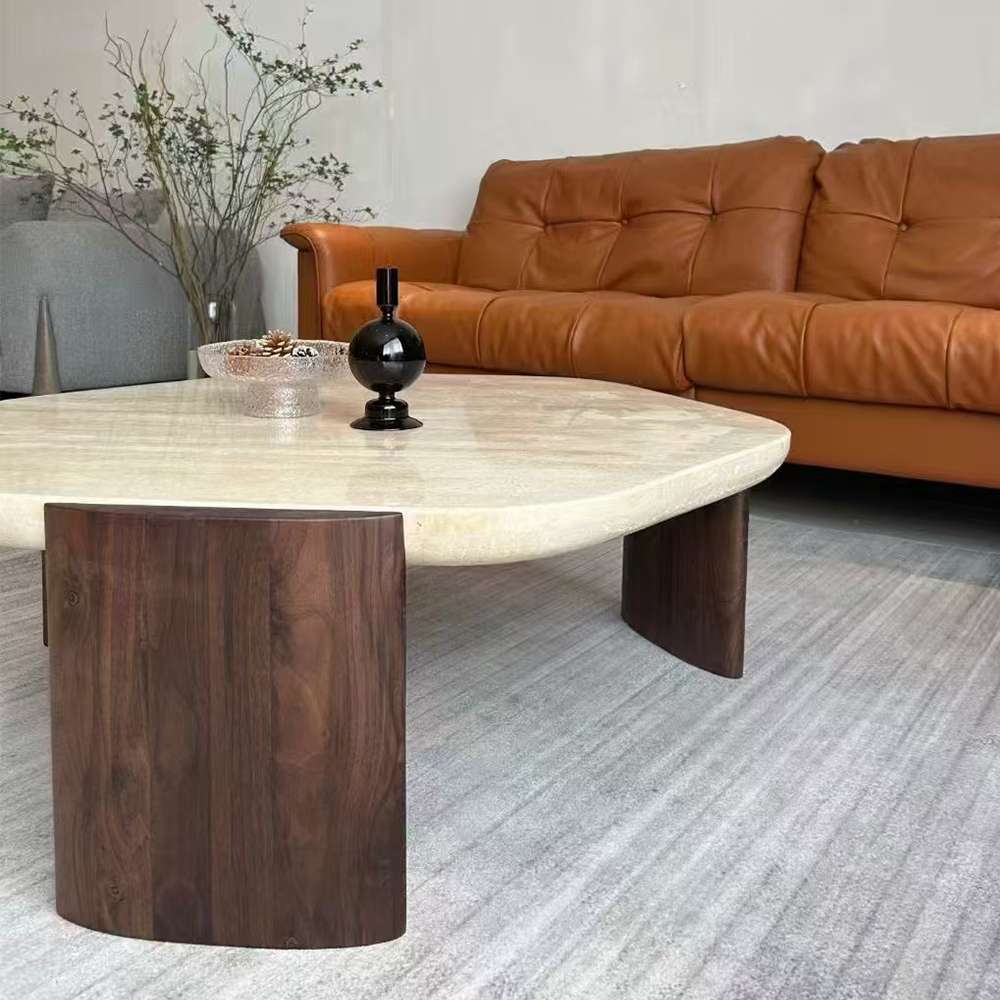 white round dining table