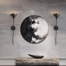 nature inspired wall sconce