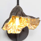 artistic lotus wall lamp