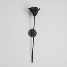 withered lotus wall sconce