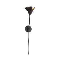 antique style leaf wall light