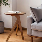 wooden side table