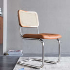 orange accent chair